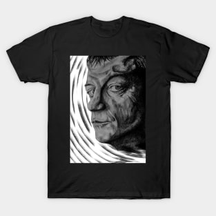 Mark E Smith pencil portrait T-Shirt